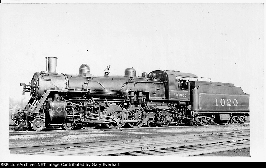 SLSF 4-6-2 #1020 - St Louis-San Francisco (Frisco)